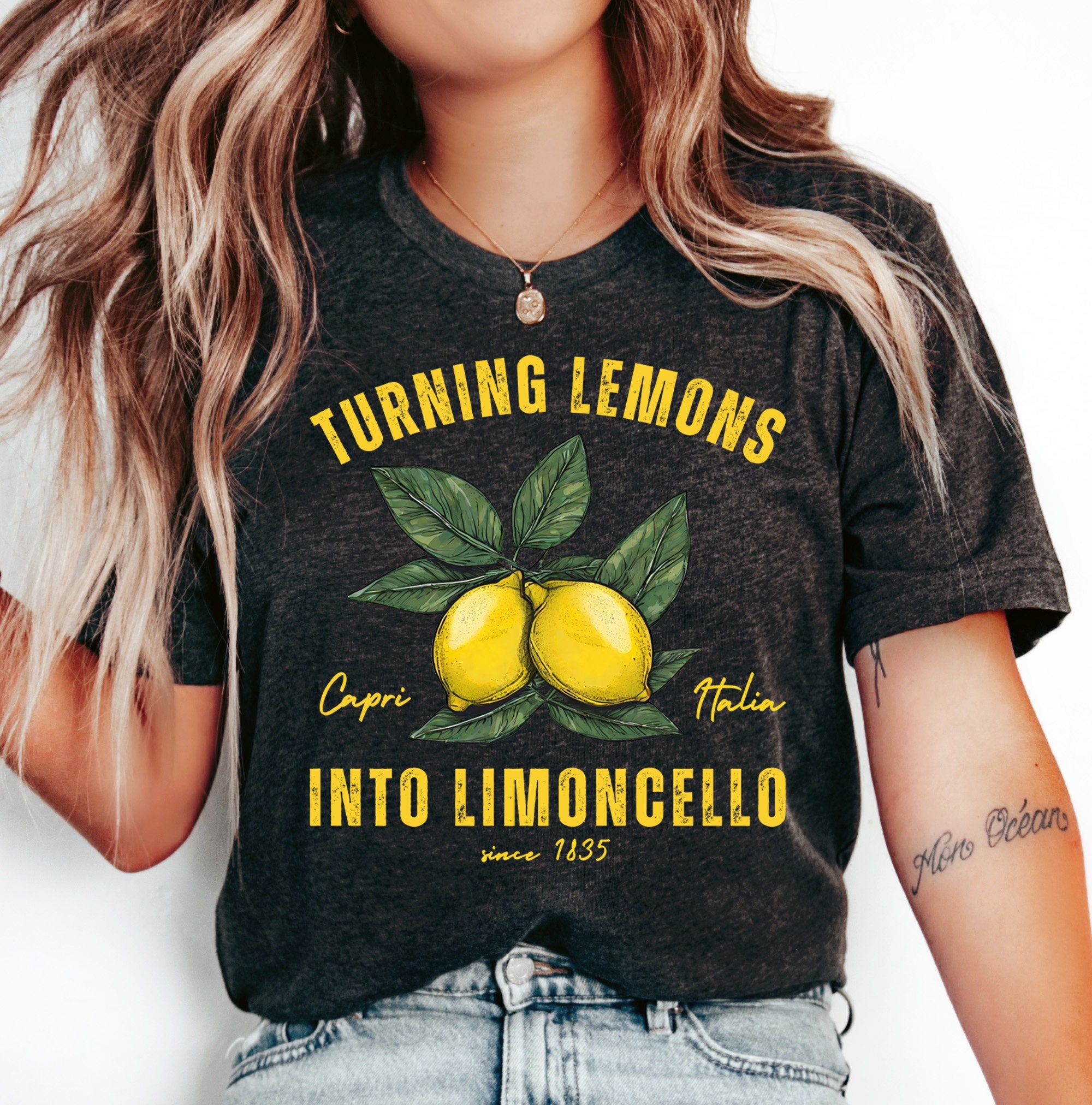 Limoncello Shirt • Limoncello Spritz Tshirt • Capri Italy Shirt