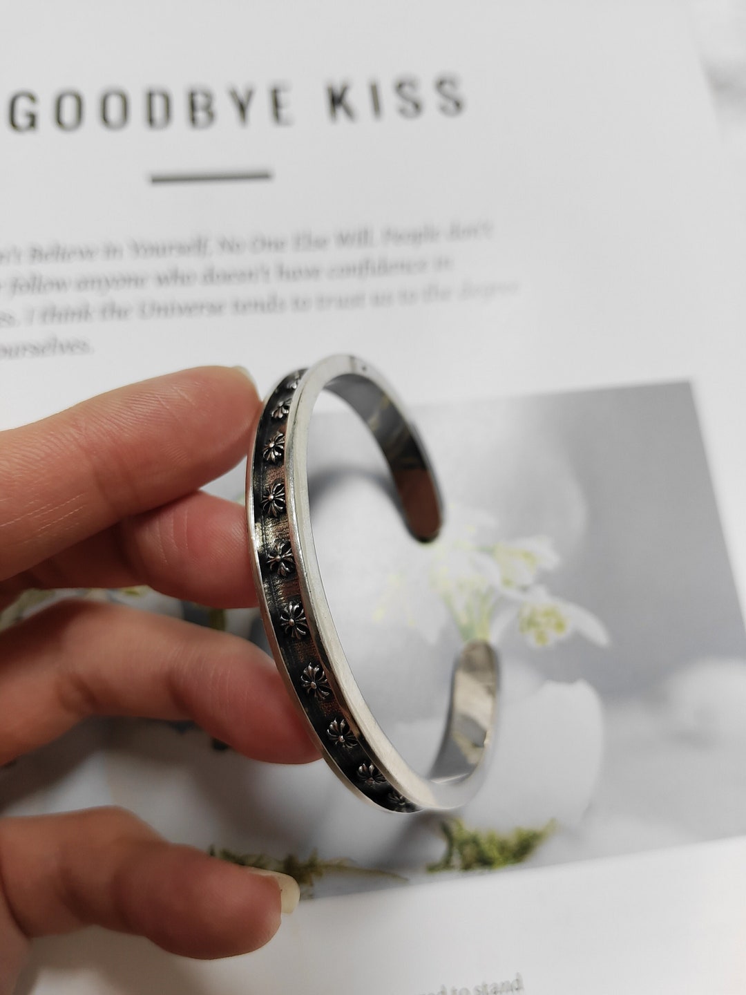 Lovers Chrome Hearts Cross Bracelet, Vintage Bracelet, Hip Hop Bracelet