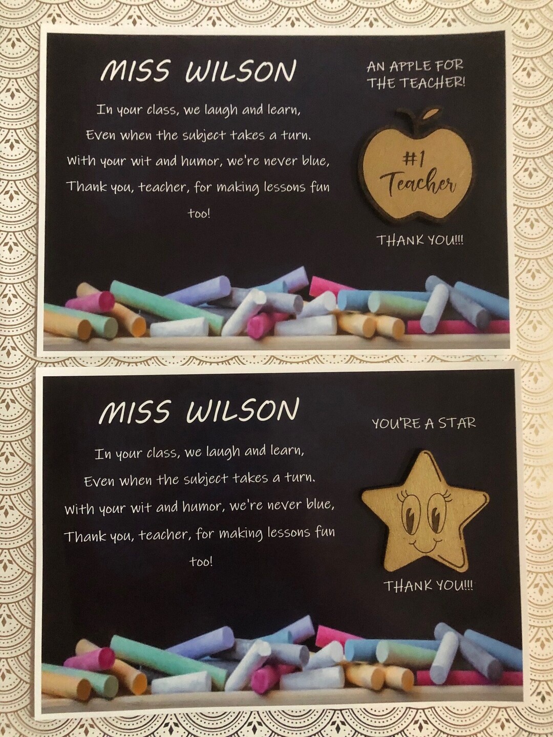 Teacher Pocket Hug, Pocket Hug, Teacher Gift, End of Term Gift, End of ...