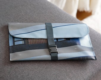 MacBook Pro-fodral i återvunnet PVC: Vattentåligt laptopfodral