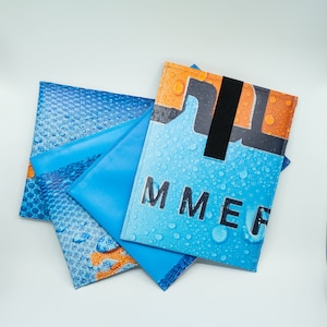 Recycled Billboard Laptop Sleeve: Eco-Friendly MacBook Pro 13 inch Case