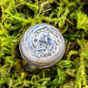 Handmade Resin Ring, Adjustable Ring, Unique Gift, Transparent Glitter Ring, Galaxy Resin Jewelry, Minimalist Resin Jewelry