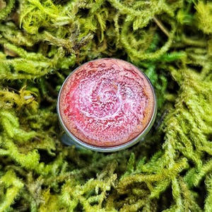 Handmade Resin Ring, Adjustable Ring, Unique Gift, Transparent Glitter Ring, Galaxy Resin Jewelry, Minimalist Resin Jewelry