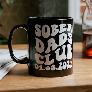 Sober Gift for Men, Sobriety Gift for Dad, Sober Anniversary Gift, AA Anniversary Gift, One Year Sober Gift, 1 Year Sober Gift, 5 Year Sober immagine 1