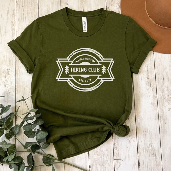 Memphis Recovery Hiking Club Shirt - Unisex Short Sleeve Tee