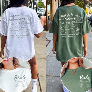 Margs and Matrimony Bachelorette Party Shirt Final Fiesta Beach Tee Bach Save Water Drink Margs Cancun Mexico Margaritas Bridal Party Tshirt