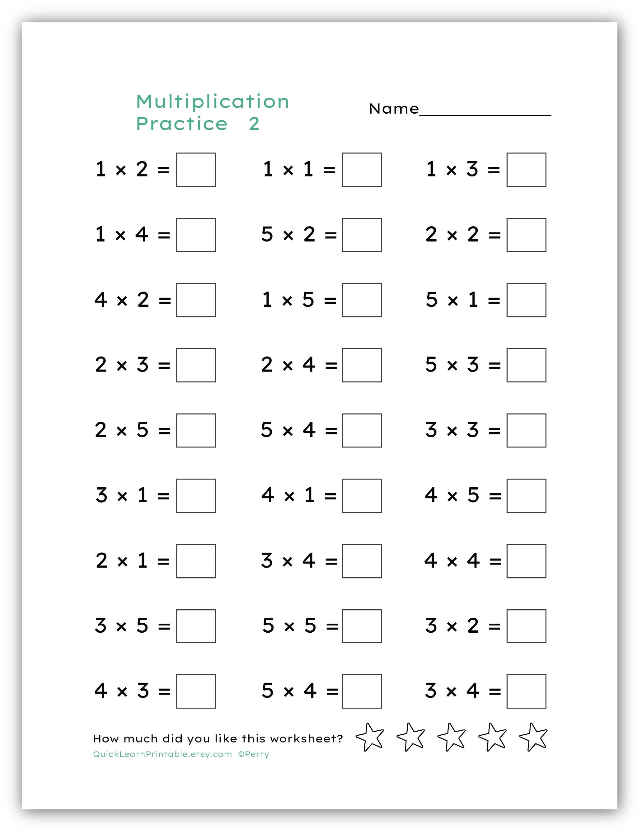 Printable Multiplication Chart Multiplication Grid Times Table