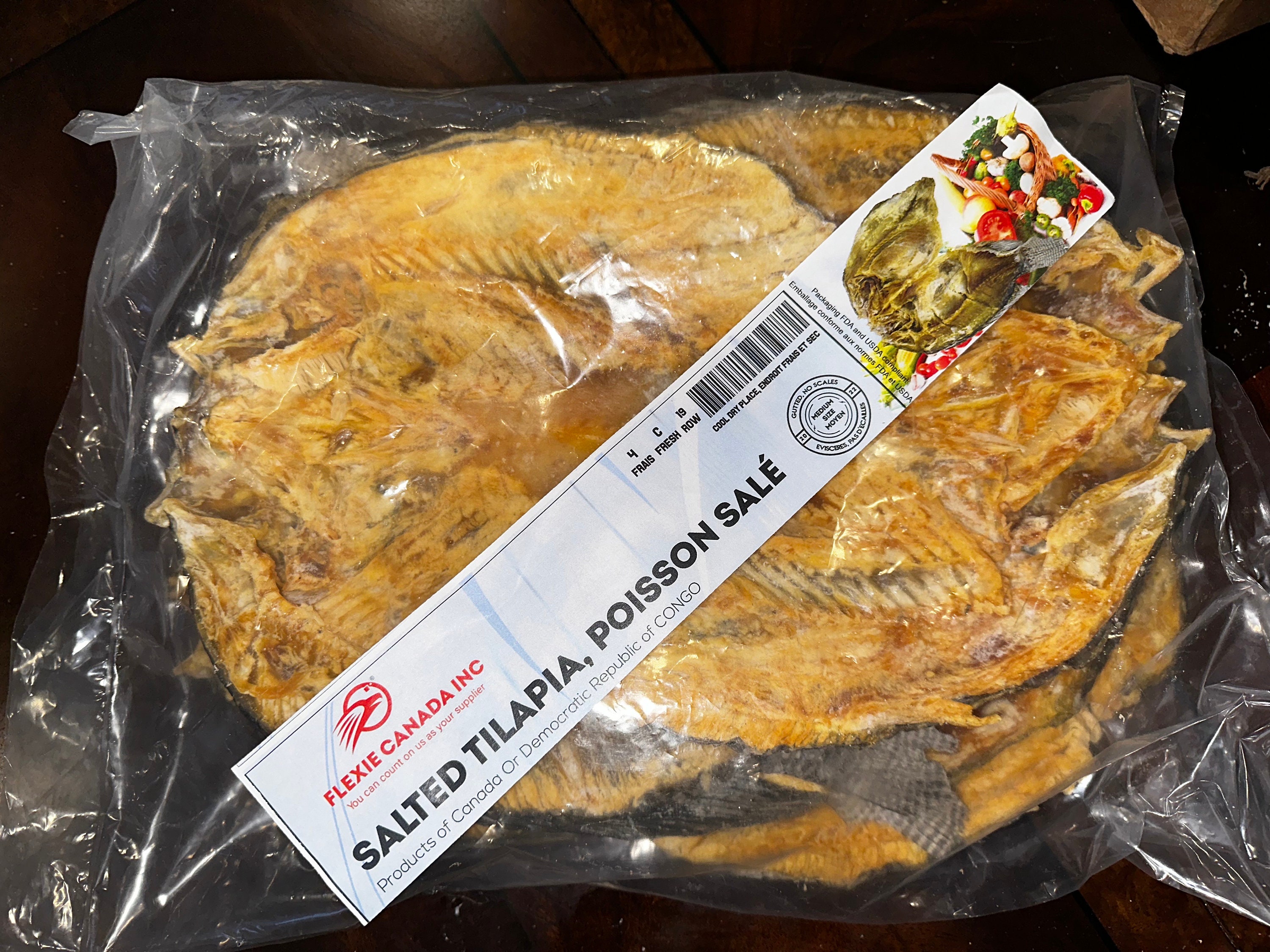 Buy Dried Bonga Fish Agbodo Fish 14pieces big Wild Caught Online