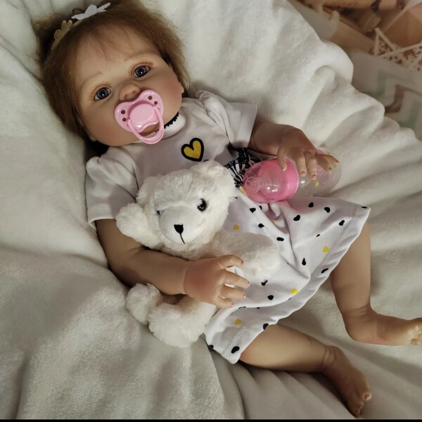 Full body silicone baby doll etsy