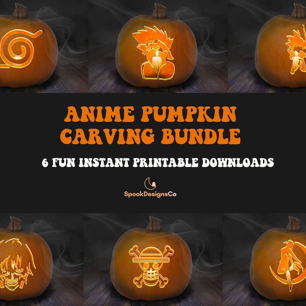 Pumpkin Stencils - Etsy