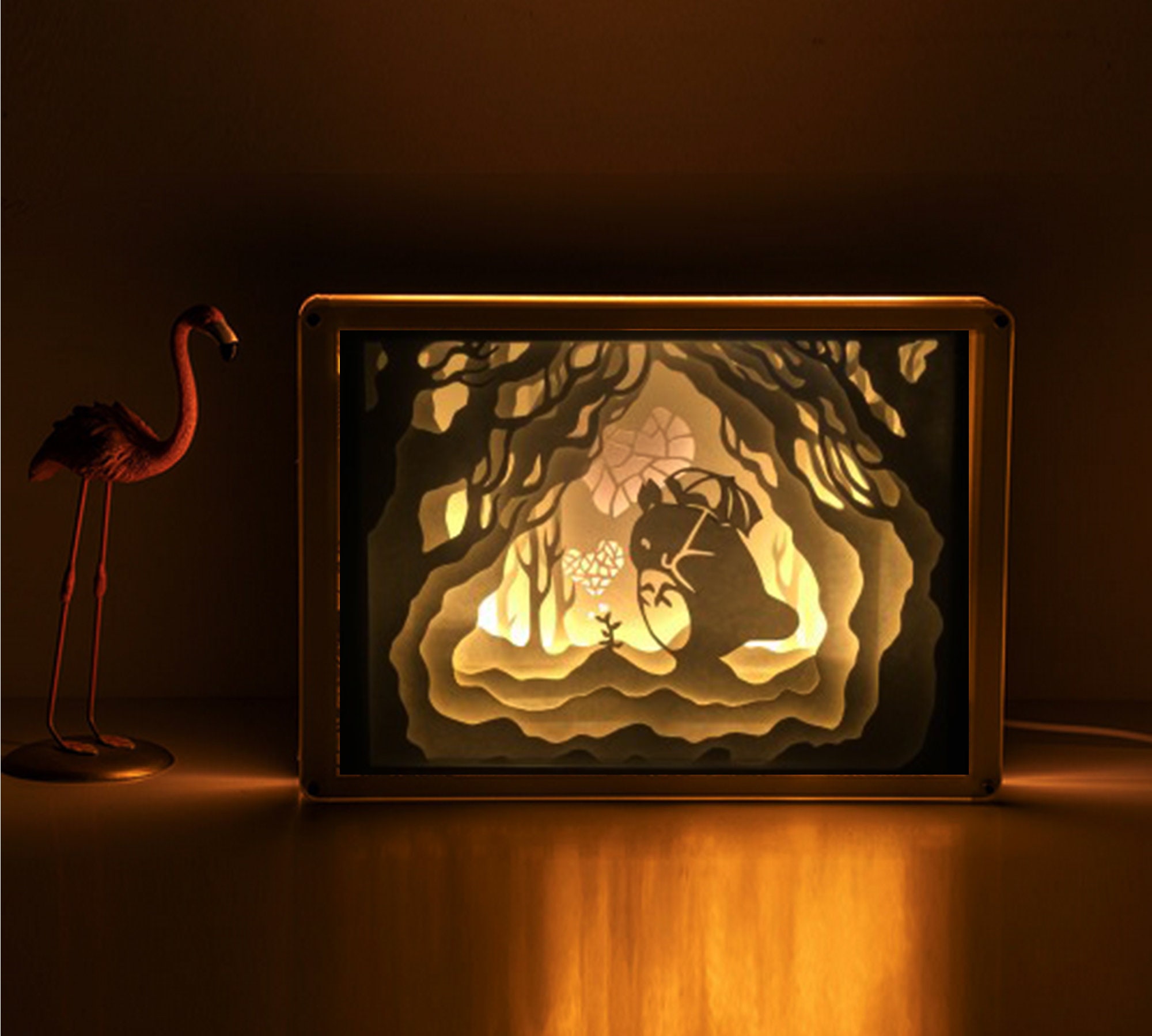 Spirited Away 3D Paper Carving Art Light Box - Ghibli Store