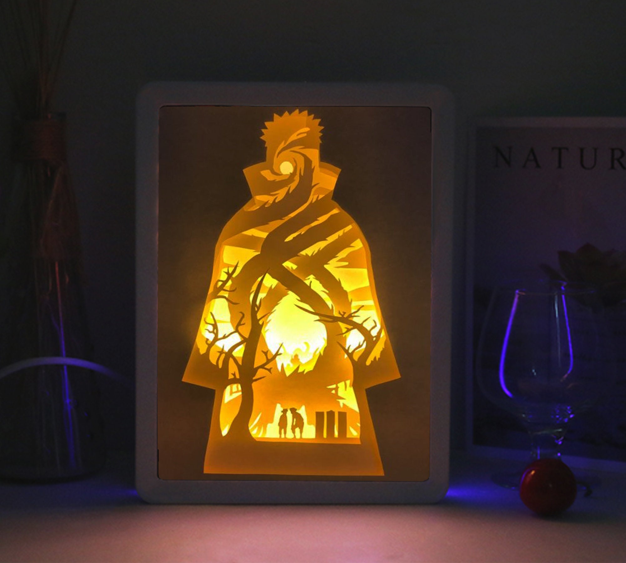 Naruto 3D Anime Light Box (20 Styles) – Anime Print House