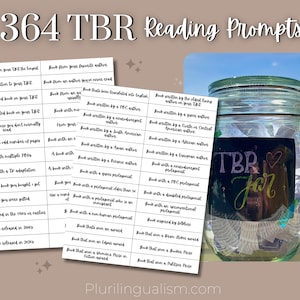 364 instructions de lecture du bocal TBR ! | Instructions de lecture pour trouver de nouveaux livres, instructions de lecture pour Booktube, Booktok et Bookstagram, pot TBR DIY