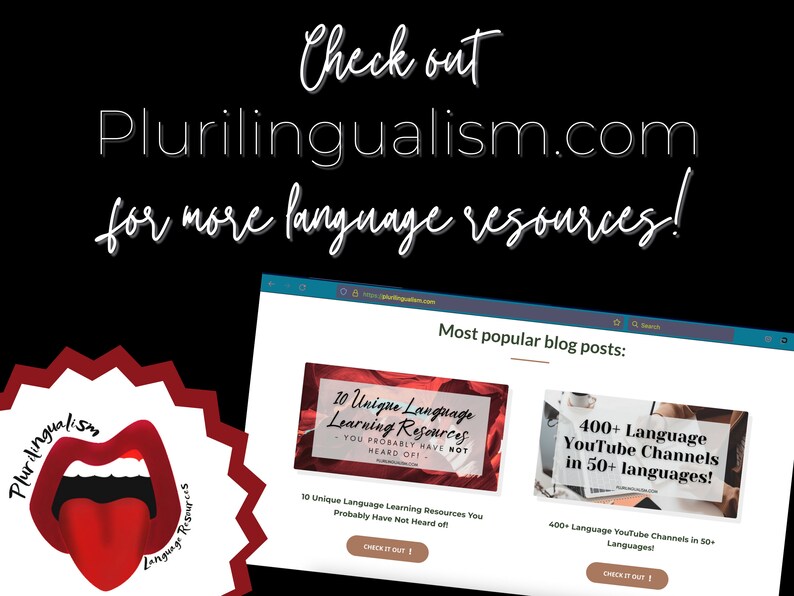 Language Success Printable Bundle Language Goal Setting Printable