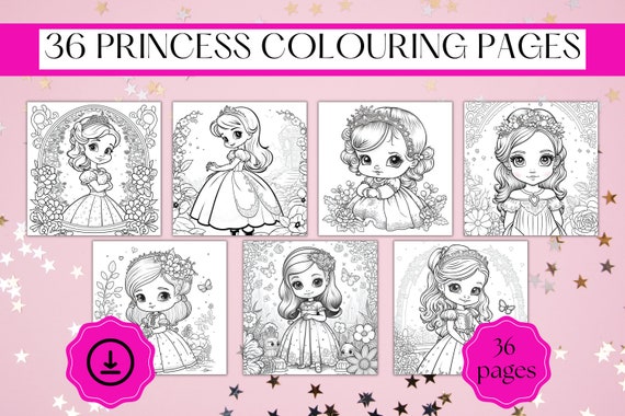 Disney Princess Coloring Pages – Free Printable Download