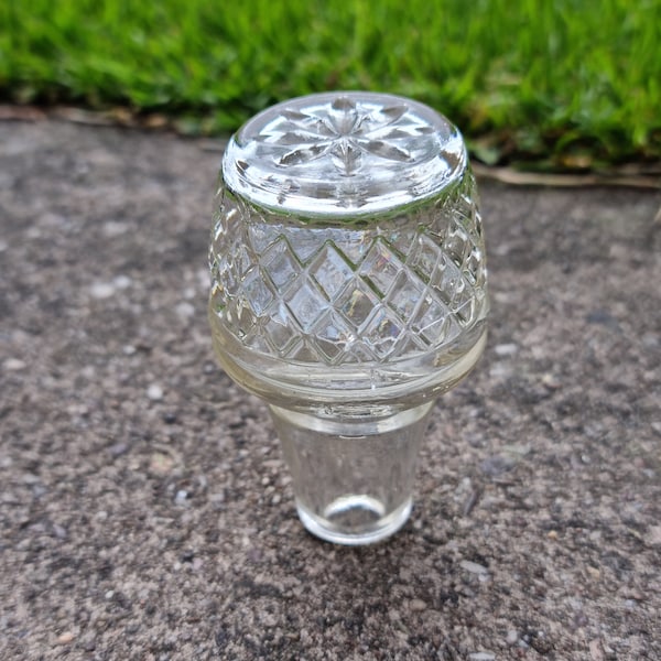 Decanter Stopper Replacement Crystal Etsy