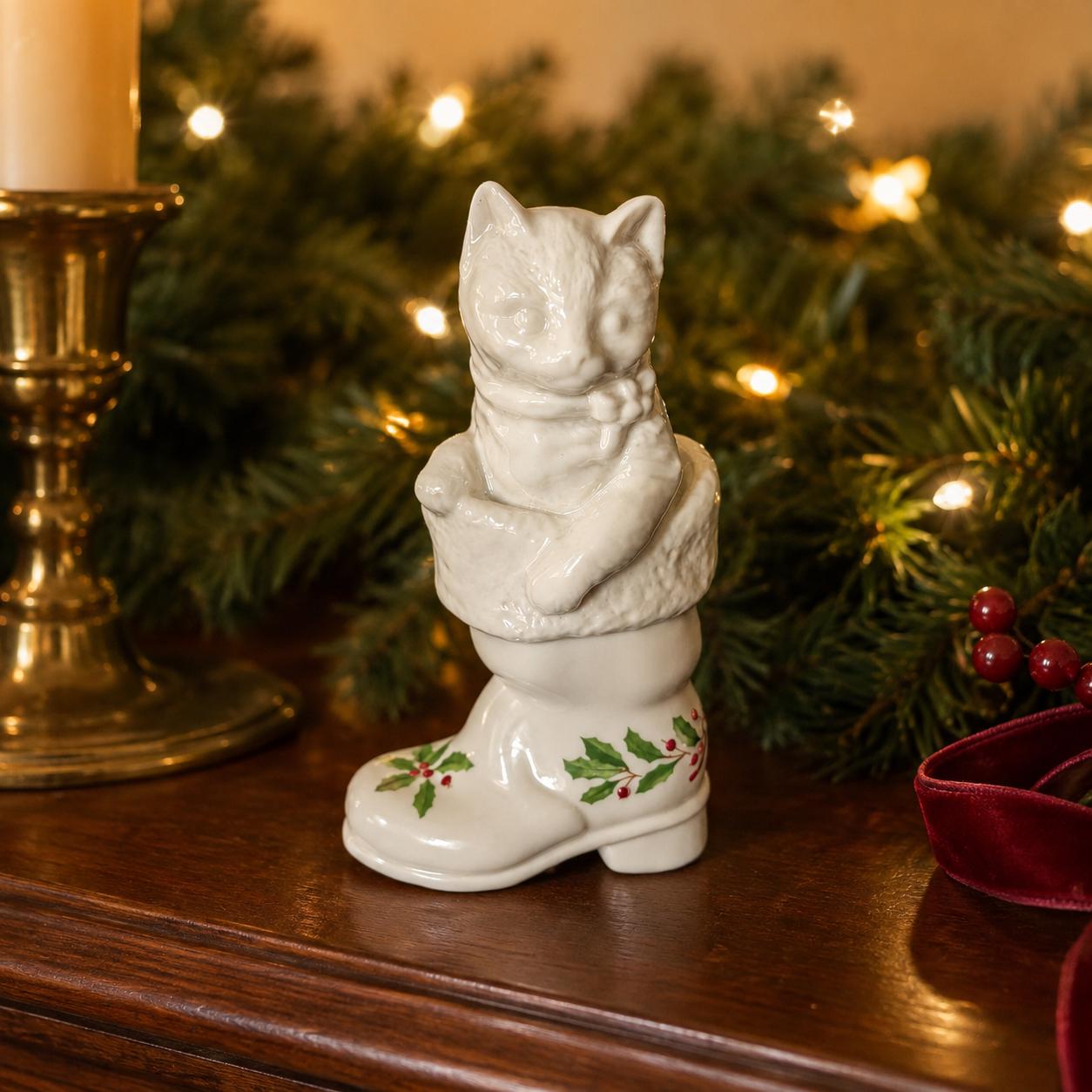 Vintage Lenox Cat - Etsy