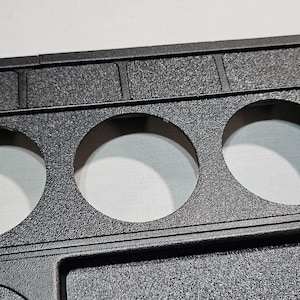 BMW E30 Radio Delete - Dreifach 52 mm Blende