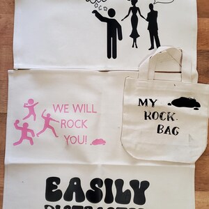 rock lovers bag and mat, decor image 16