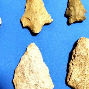 authentic Indian artifacts. Arrowheads imagem 4