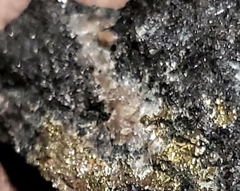 Gold Ore Specimen with Rhodium, Platinum, Copper, and Silver Ores (51.4 gram)
