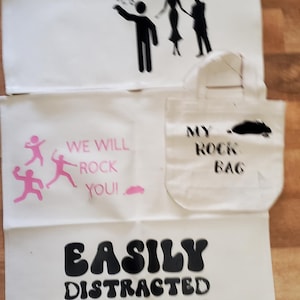 rock lovers bag and mat, decor image 5