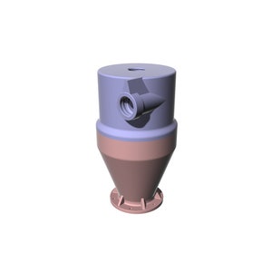 Digital product - STL Files - 3d Print – 40mm Vacuum Cyclone Separator