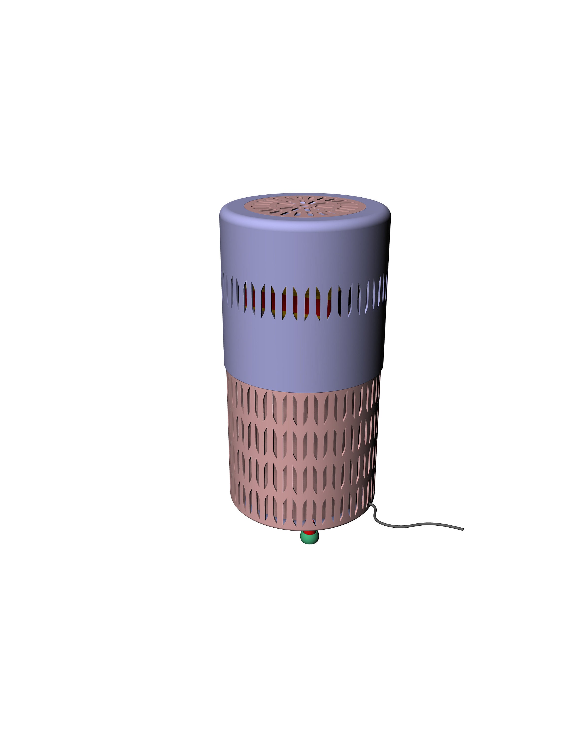 Digital product - STL Files - Air Purifier - Filter Hepa - Xiaomi Mi SCG4026GL, Anti Formaldehid - 254X254X254 Recommended Print Volume