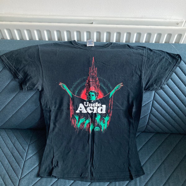 Uncle Acid First Live Show Promo Shirt London