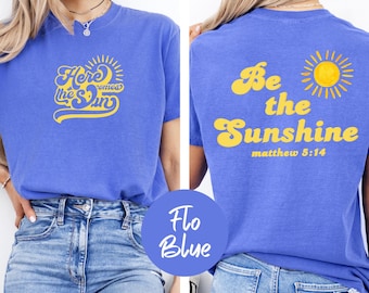 T-shirt chrétien pour femme, couleurs confortables, imprimé recto verso, idéal pour la rentrée scolaire des enseignants, avec un message biblique et un cadeau pour un groupe de personnes pieuses.