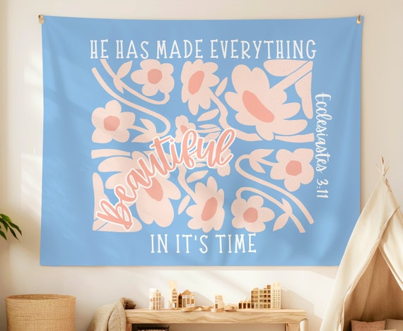 Bible verse wall tapestry sale