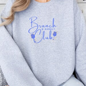 Brunch and Bubbles Sweatshirt, Funny Brunch Shirt Her, Sunday Brunch Sweatshirt, Brunch Squad Shirt, Sunday Funday Shirt, Brunch Lover Shirt