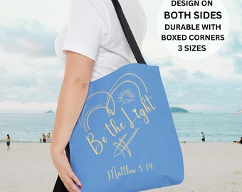 Christian tote bag Church bag Christian tote bags Christian merch Bible tote Wildflower tote bag Jesus tote Bible bag Boho christian bag