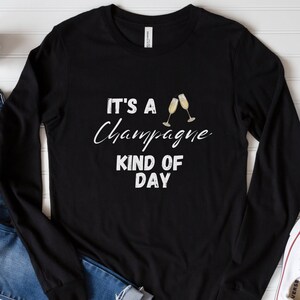 Champagne Sweatshirt, Girls Day Shirt,  Fun Brunch Sweatshirt, Sunday Funday Shirt, Champagne Problems Brunch Shirt, Brunch and Bubbly Shirt