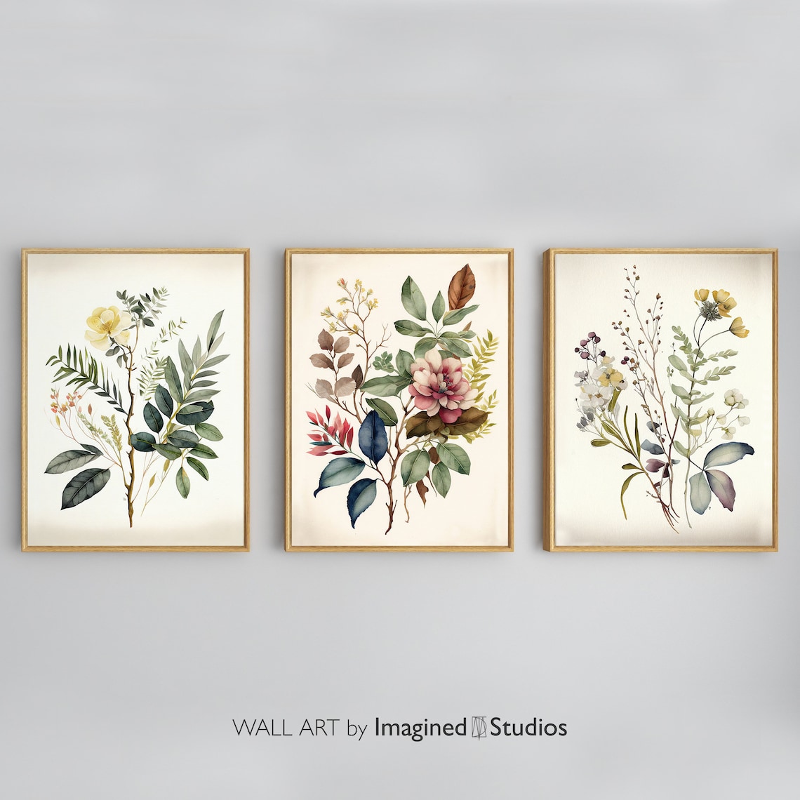 VINTAGE BOTANICA 2 Printable Wall Art, Modern Home Decor, Botanical ...