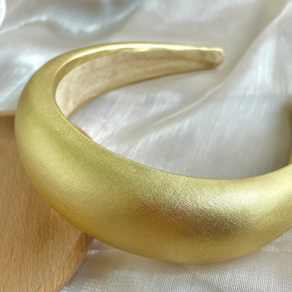 large gold headpiece