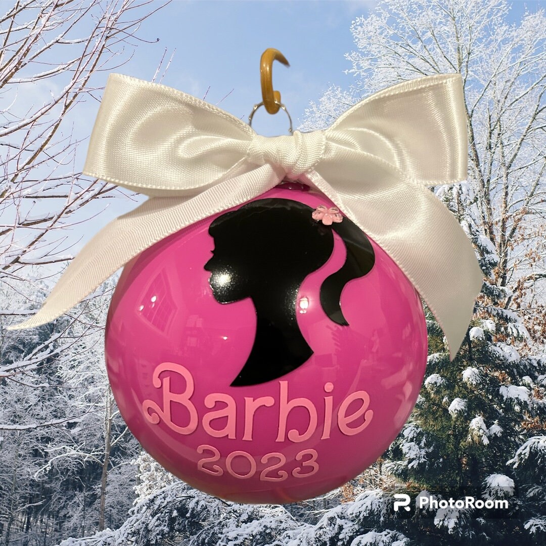 Barbie Christmas Ornament Personalized Etsy