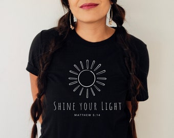 Shine Your Light Unisex t-shirt