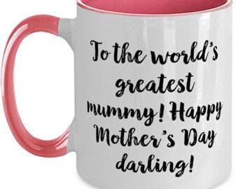 Inspirieren Sie alleinerziehende Mutter zweifarbige 11 Unzen Tasse, für die größten der Welt !!, sarkastische Geschenke für Mutter von Tochter, einzigartige Geburtstagsgeschenke