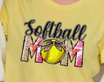 T-shirt softbal moeder, shirt moeder, shirt softbal, T-shirt softbal, T-shirt moeder softbal, leven moeder, softbal leven, cadeau moeder softbal, cadeau moeder, Moederdag 2023