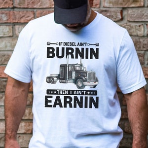 Black - Truck Driver shirt, truck driver tee, diesel shirt, truck driver gift, trucker t-shirt, gift for him