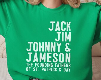 St Patrick's Day Sweatshirt, St Paddy's Crewneck, Funny Sweatshirt, Whiskey Crewneck, St Patrick's apparel, Irish Gift, Dad Gift