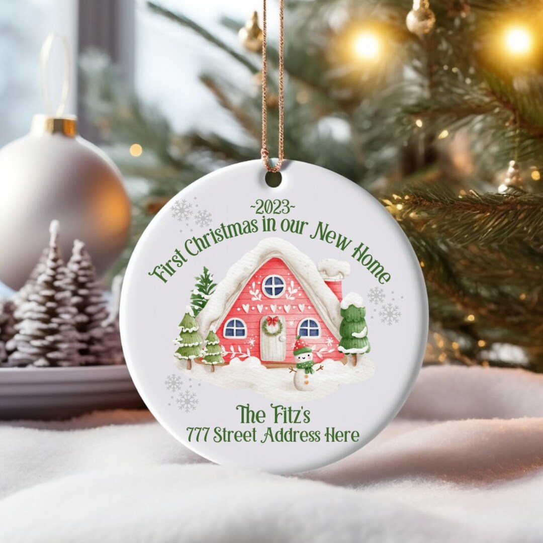 First Christmas in New Home Ornament, 2023 Christmas Ornament