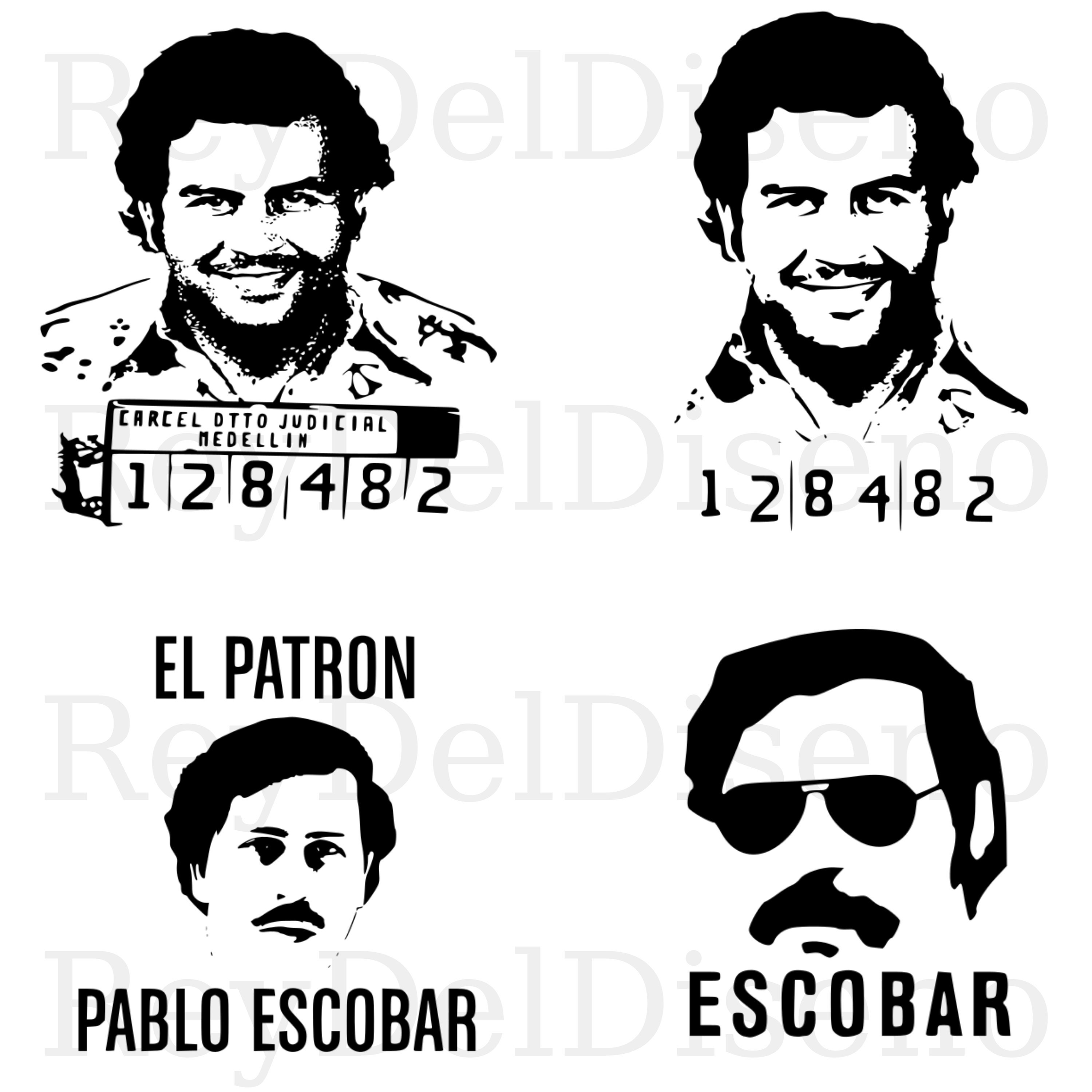 Pablo Escobar SVG / Pablo Escobar clip art / Pablo Escobar / Pablo ...