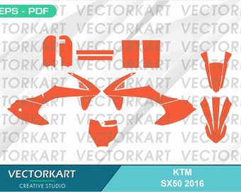 KTM SX50 2016 Vector
