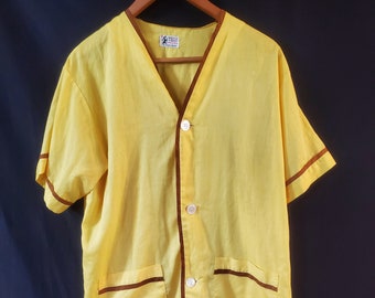 1960s Macy's SupreMacy Yellow Smock / Gown