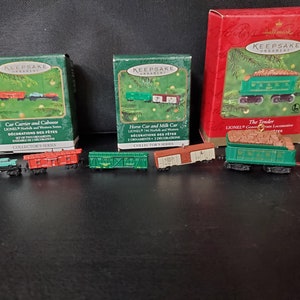 Hallmark LIONEL Train Ornaments