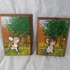 1976 Something Else Tennis Players Wooded Pictures