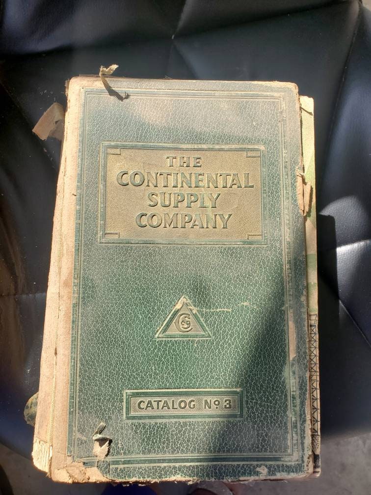 The Continental Supply Company, Catalog No. 3 Etsy
