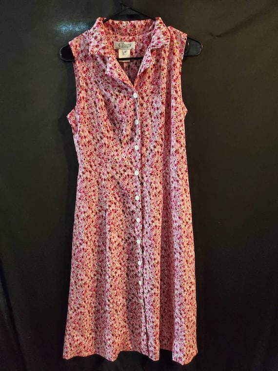 Vintage Clues Collection Floral Dress, Size 6